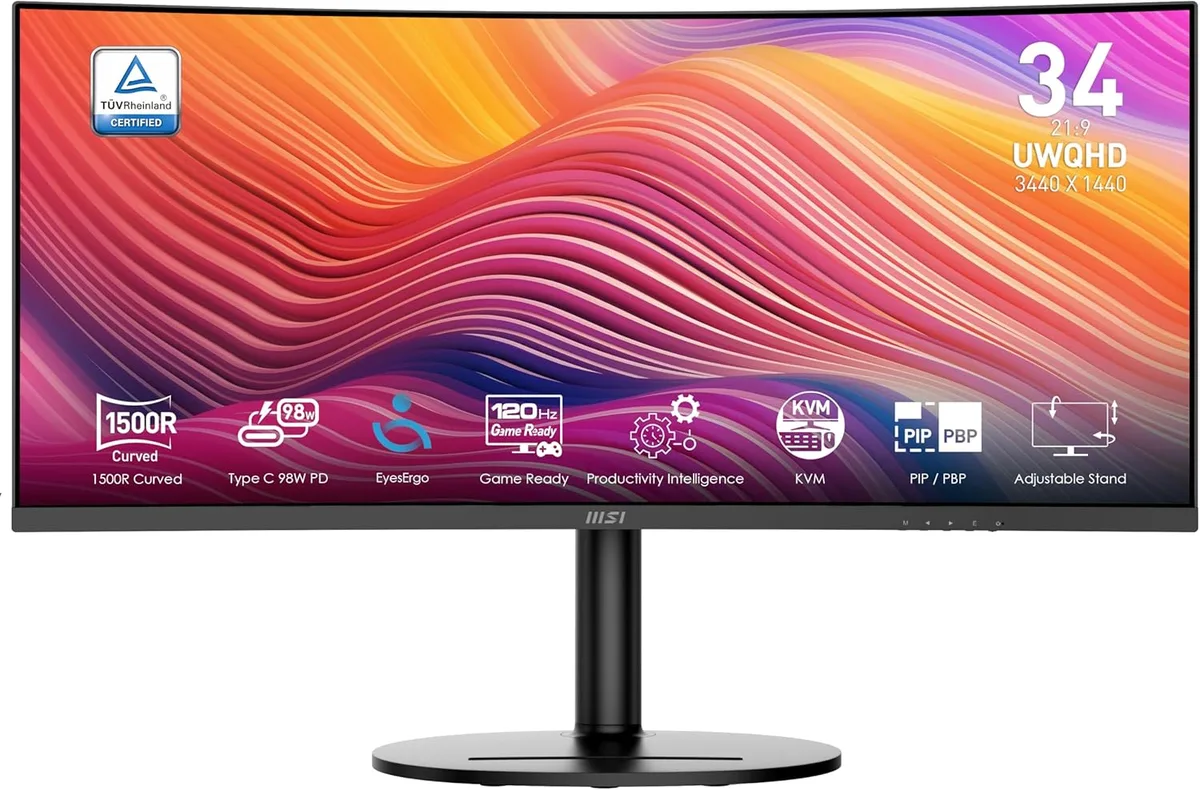 MSI MSI Modern MD342CQP 34" 120Hz UWQHD monitor — product photo