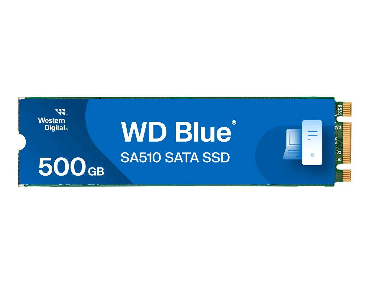 SanDisk SanDisk WDS500G3B0B-00AXS0 500GB M.2 2280 SATA internal SSD — product photo