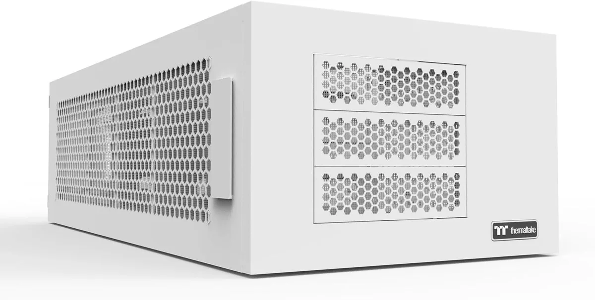 Thermaltake Thermaltake AX100 Snow Pedestal CA-11C-00D6NN-00 PC case — zdjęcie produktu