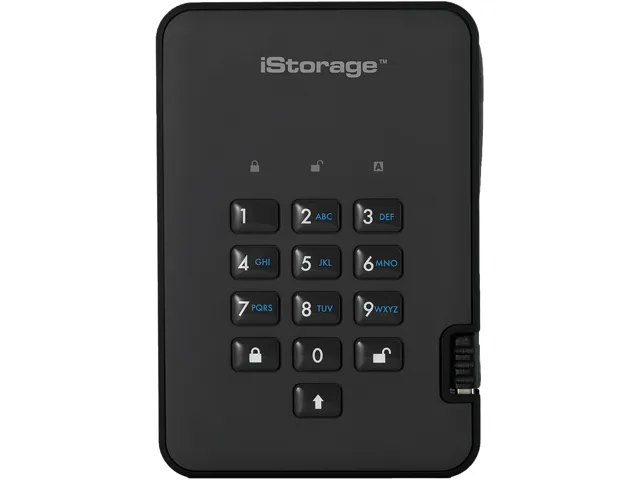 iStorage iStorage IS-DA2-256-500-B 500GB portable hard drive — foto produk