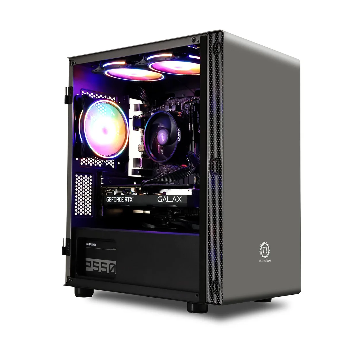 MXZ MXZ Gaming PC Ryzen 5 5600 RTX 4060 16GB DDR4 1TB NVME — photo du produit