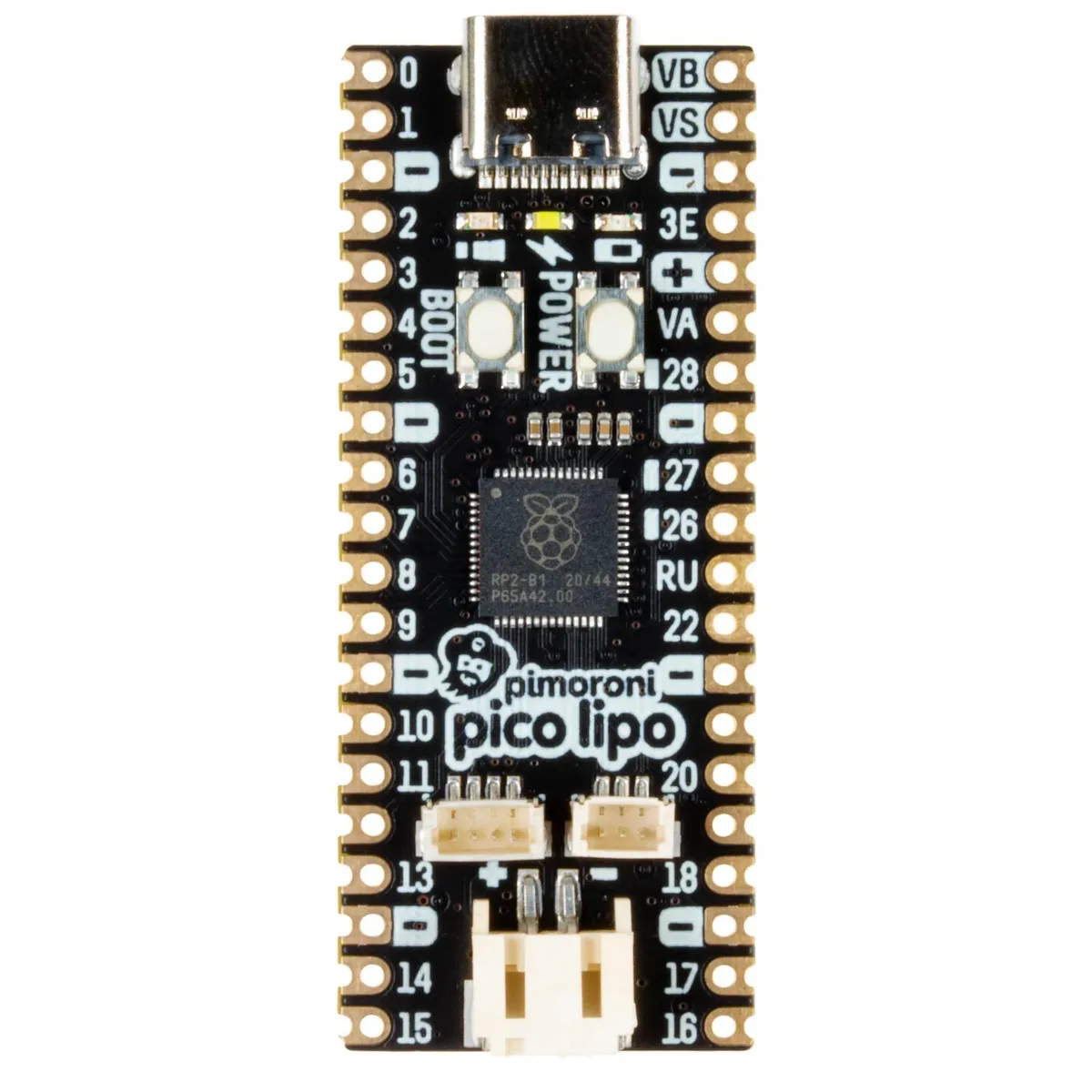 Pimoroni Pimoroni Pico LiPo 16MB RP2040 development board — 商品写真