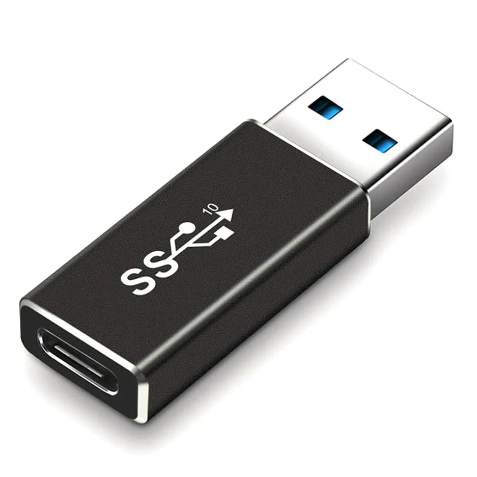 WIILGN WIILGN USB 3.1 Gen 2 USB-A Male to USB-C Female Adapter 10Gbps Double-Sided IC Chip Part USB2C-8760 — снимка на продукта