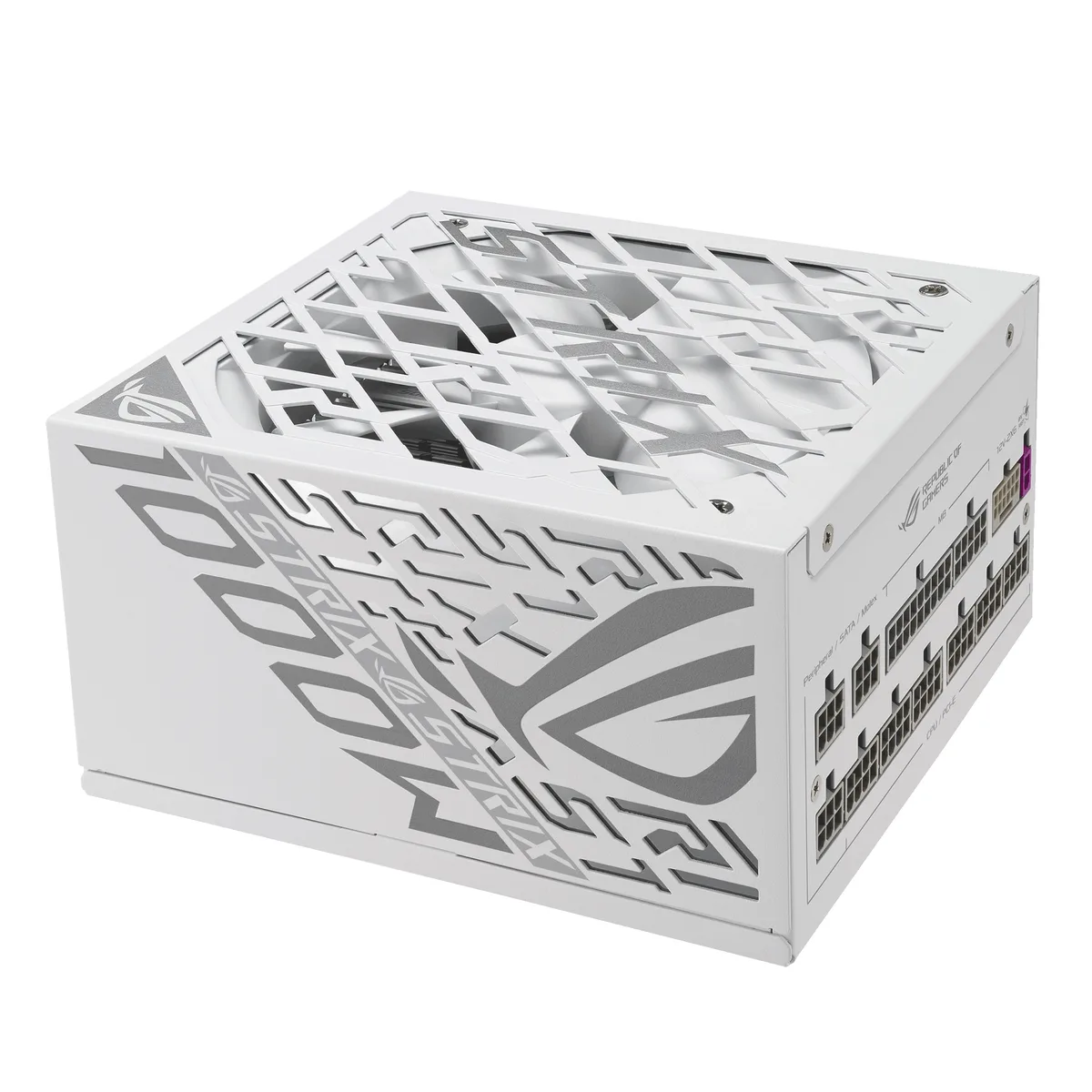 ASUS ASUS ROG-STRIX-1000P-GAMING-WHITE-E 1000 W power supply — photo du produit