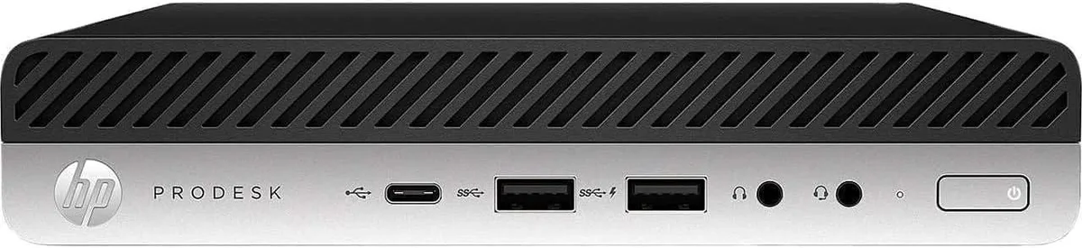 HP HP EliteDesk 800 G4 G5 Micro Desktop PC i7-8700T 8 GB DDR4 128 GB SSD — photo du produit