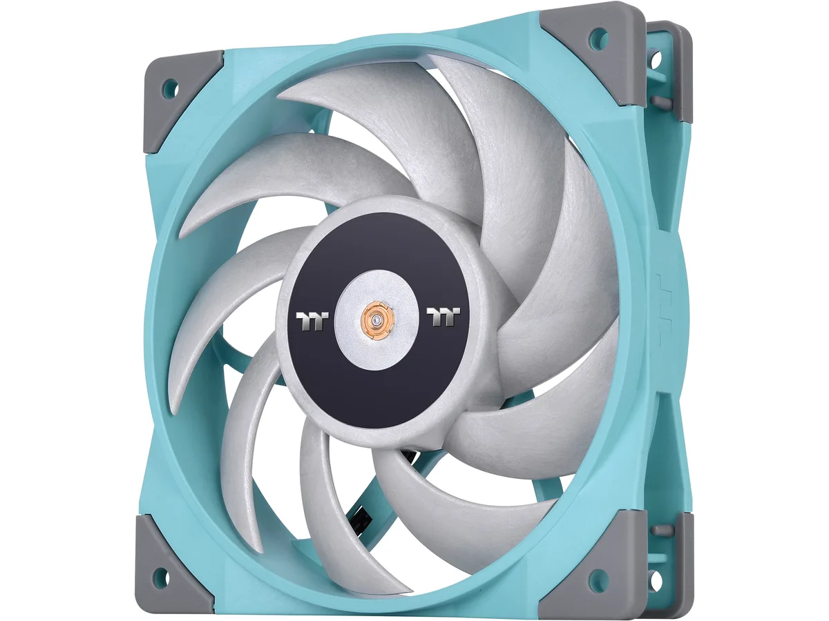 Thermaltake Thermaltake ToughFan 12 Turquoise 2000 PWM 120mm case fan CL-F117-PL12TQ-A — صورة المنتج