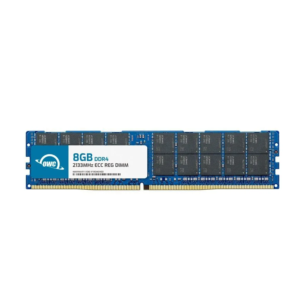OWC OWC 8GB DDR4 2133MHz PC4-17000 CL15 1.2V 288pin ECC Registered RDIMM memory upgrade — תמונת המוצר