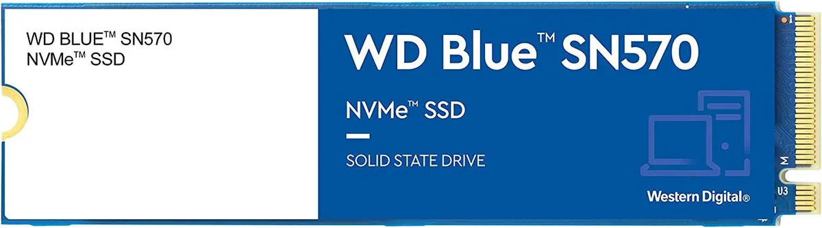 Western Digital Western Digital Blue SN570 NVMe 2TB M.2 2280 internal SSD WDS200T3B0C — product photo