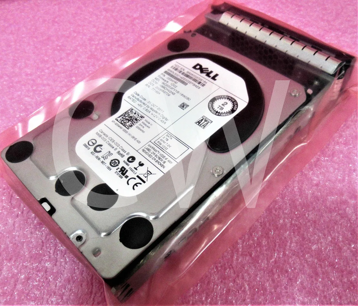 DELL DELL WD2003FYYS 2TB 7200RPM SATA 3.5" internal hard drive with caddy — 商品写真