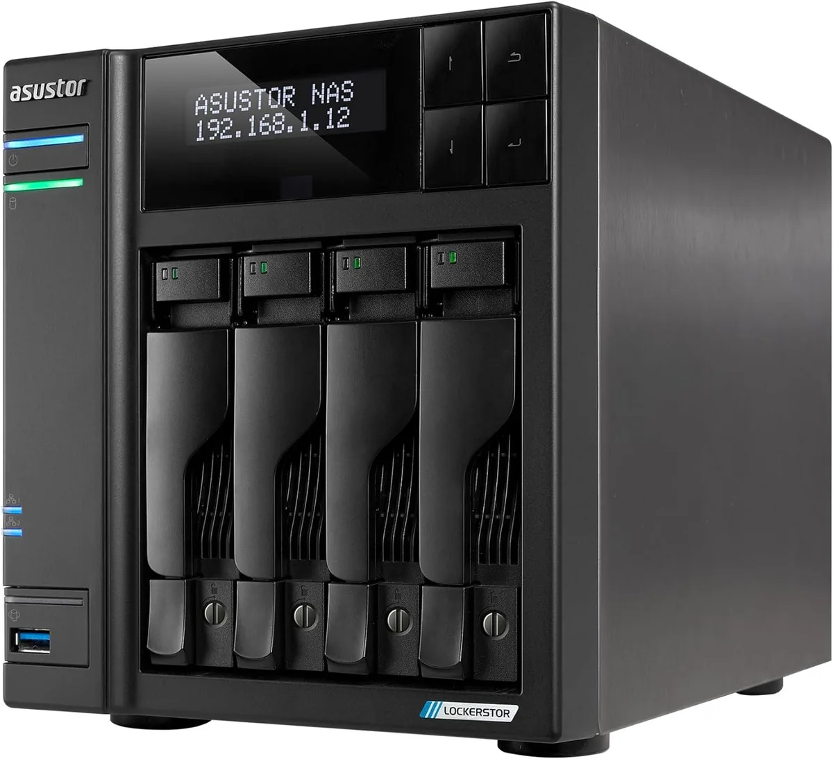 ASUSTOR ASUSTOR AS6704T v2 NAS 4-Bay Intel Celeron N5105 4GB DDR4 — photo du produit