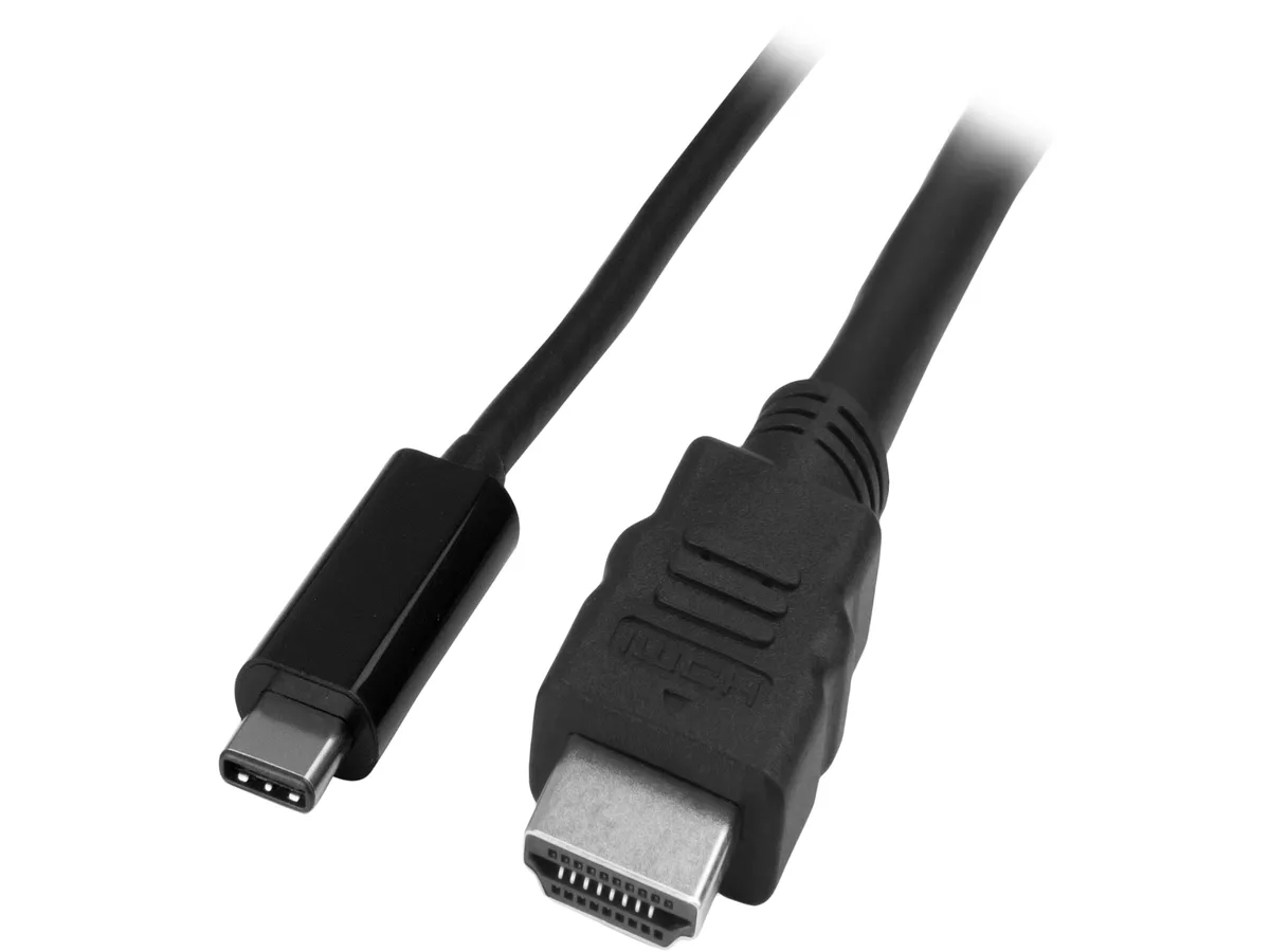 STARTECH STARTECH CDP2HDMM2MB USB-C to HDMI adapter cable 2m 4K 30Hz — fotografia produsului