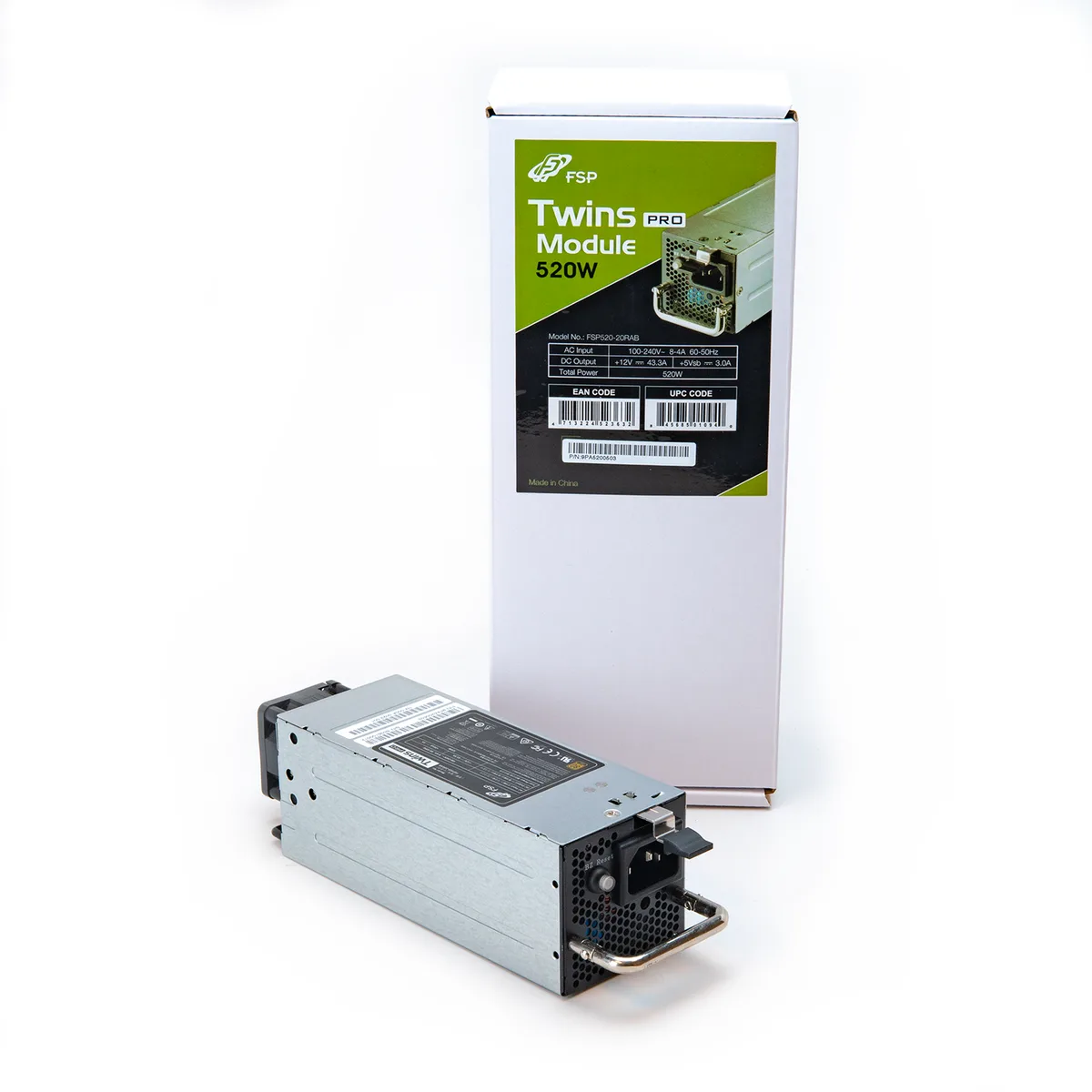 FSP FSP Twins Pro 500W ATX PS2 Hot-Swappable Redundant Module power supply — product photo