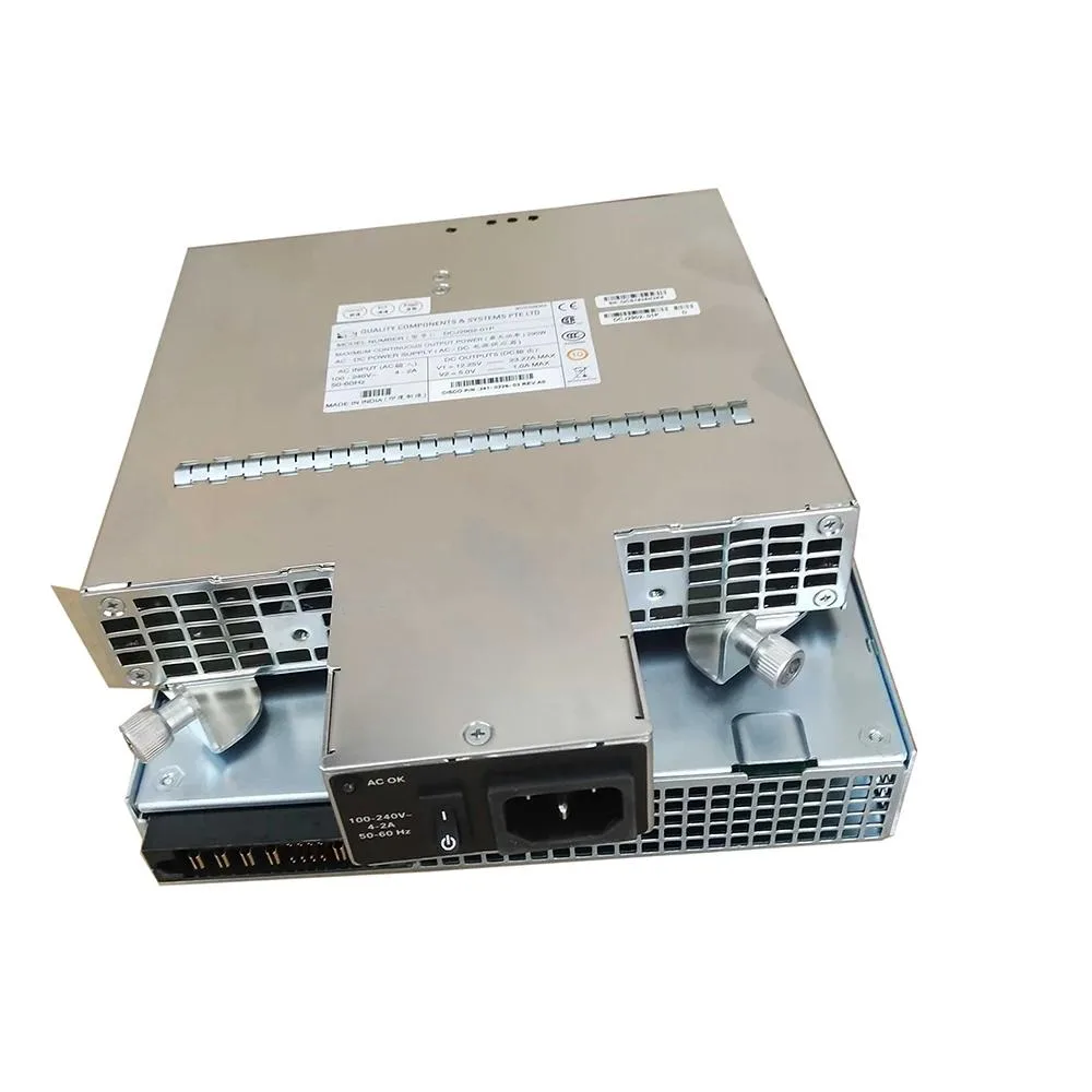 Black rectangular ATX power supply unit with label showing model numbers 51 2921 2951