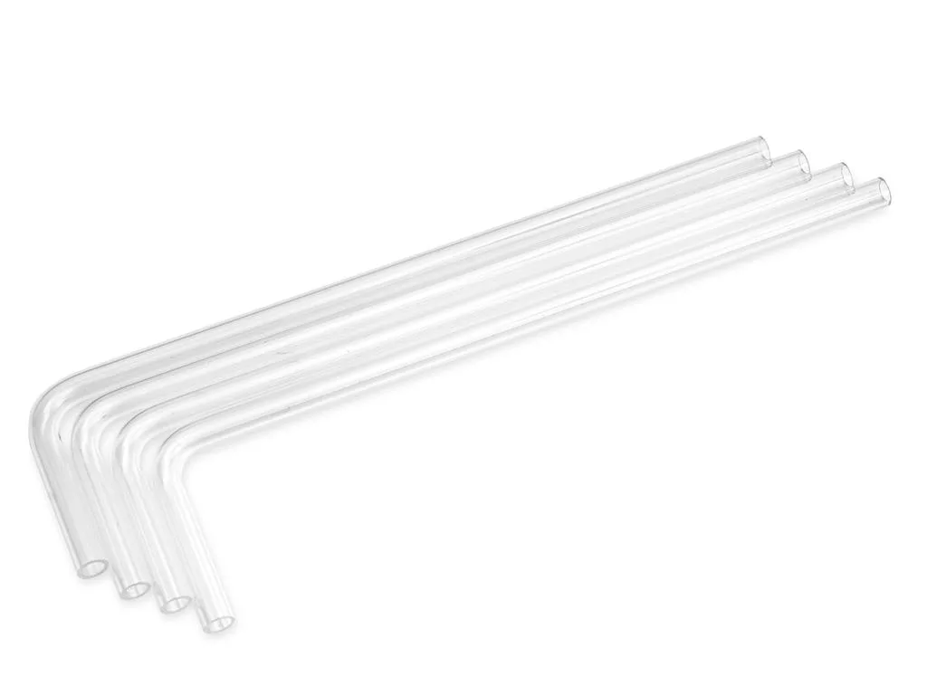 Bitspower Bitspower Pre-bent 90° Acrylic Hard Tube OD16mm 110x415mm 4pcs — photo du produit