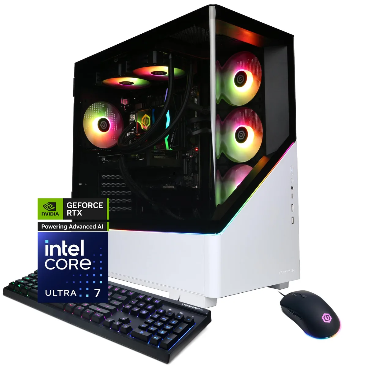 CyberpowerPC CyberpowerPC GXL70680 gaming PC Intel Core Ultra 7 265F 16GB DDR5 RTX 5060 2TB NVMe — product photo