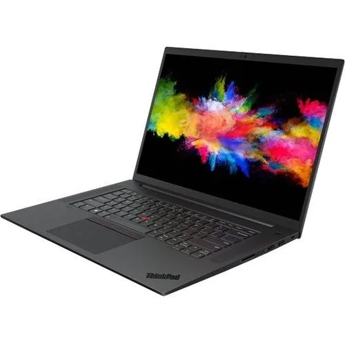 Black 16 inch mobile workstation laptop with non-touch WQXGA display