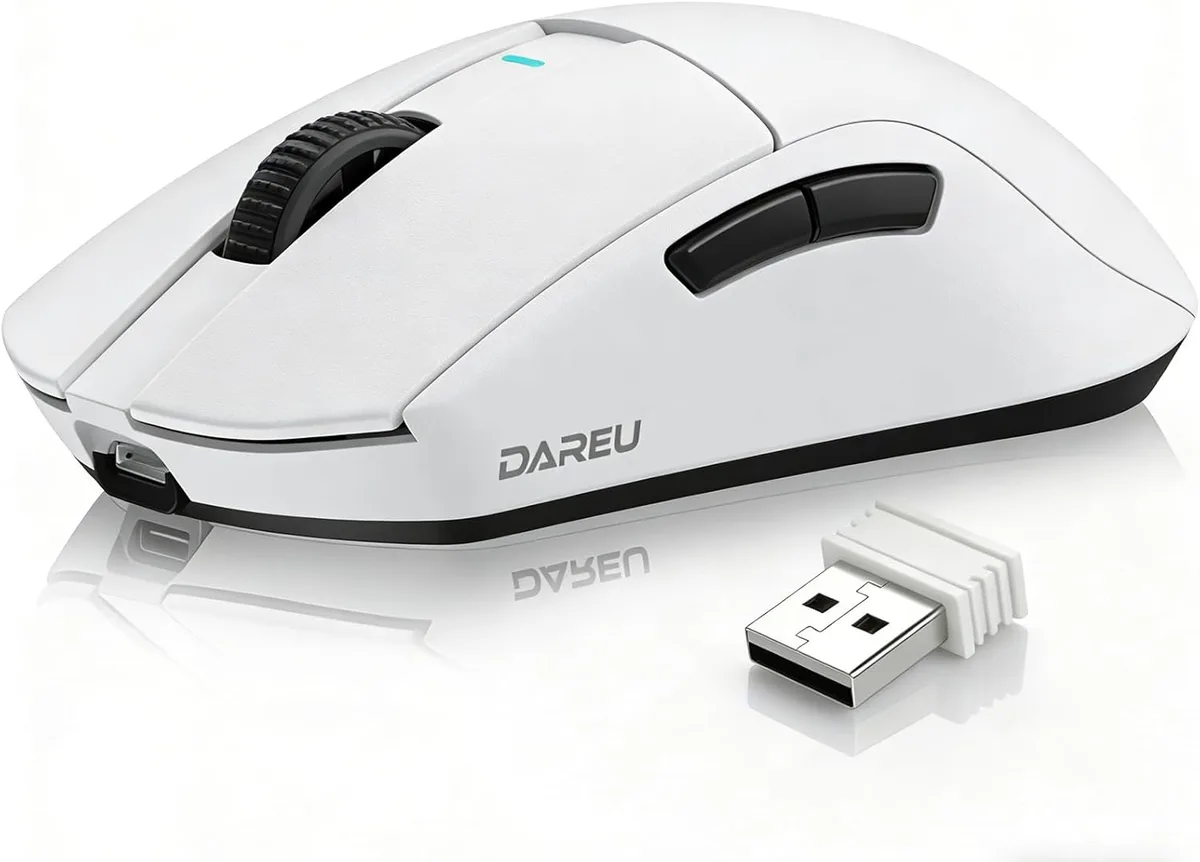 Dareu Dareu TM265F08111R A950GM wireless gaming mouse, white, 60g, 26000 DPI — photo du produit