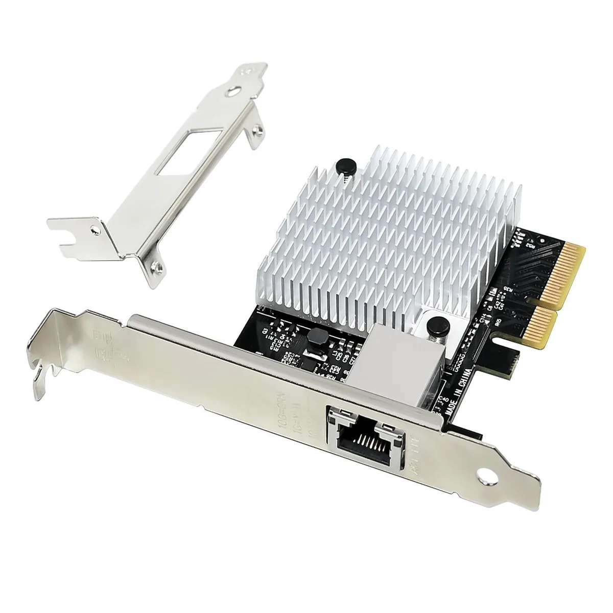 C&amp;N C&amp;N Single Port 10Gbps PCIe x4 Network Card with Marvell AQC107S — صورة المنتج