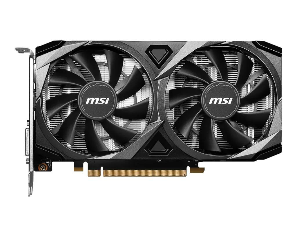 MSI MSI RTX 3050 Ventus 2X XS 8G OC graphics card — product photo