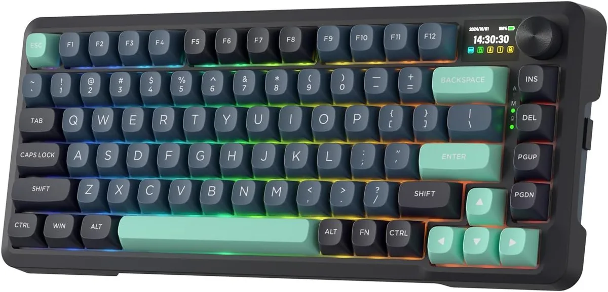 Redragon Redragon K724 PRO 75% 81-Key Gasket Gaming Keyboard — fotografia produktu