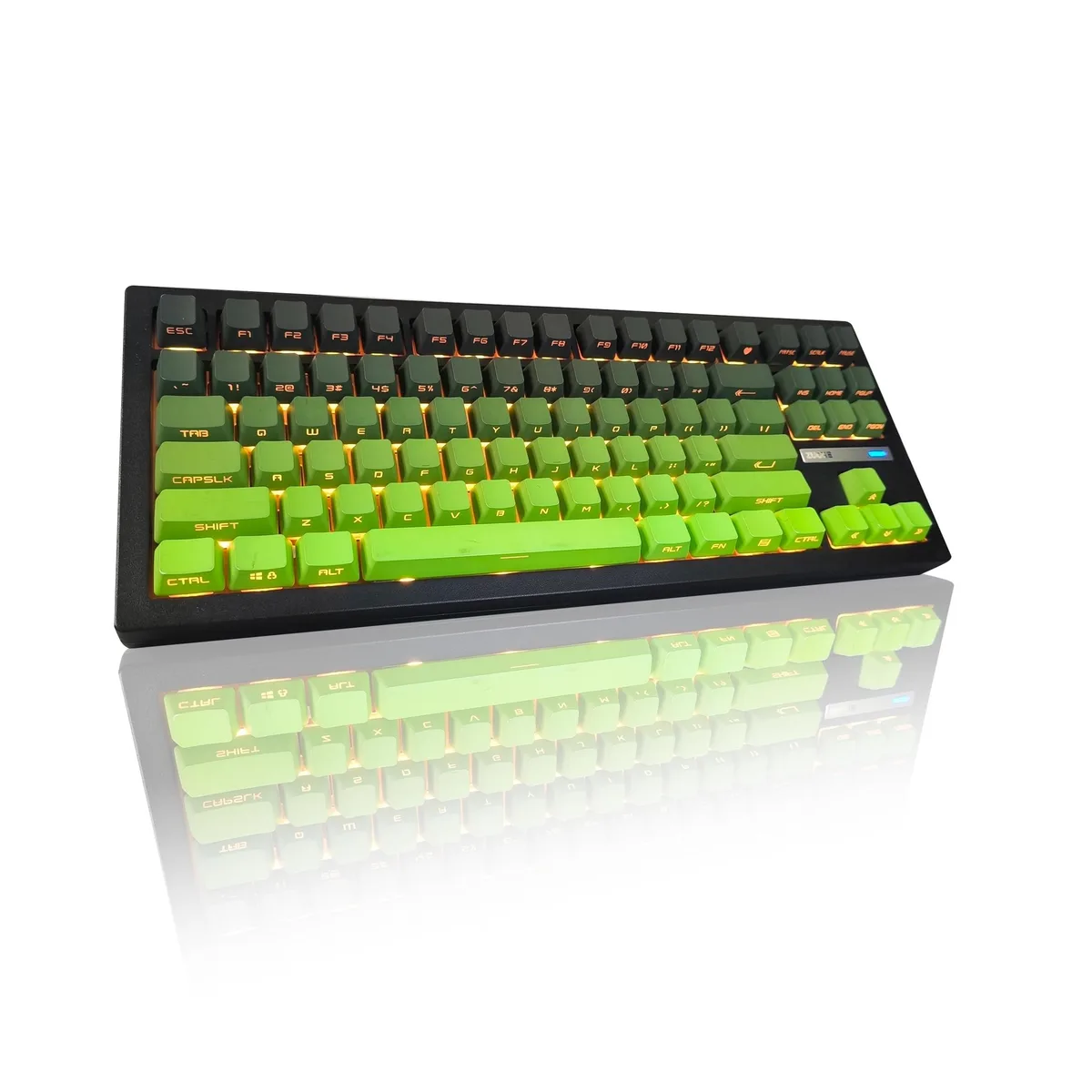 ZORNHER ZORNHER ZH870 Wireless Mechanical Gaming Keyboard 80% Matcha Linear Switches — fotografija proizvoda