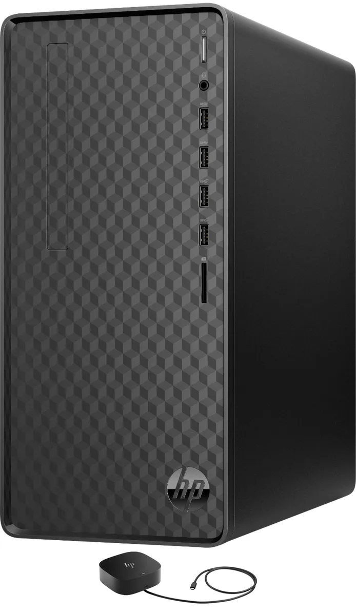HP HP M01-F1214 desktop PC, Ryzen 3 4300G, 8GB DDR4, 256GB NVMe, Windows 11 Home — photo du produit