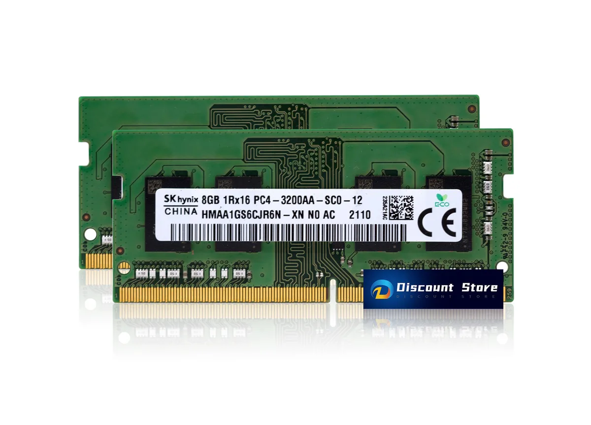 SK hynix SK hynix DDR4 16GB (2x8GB) 3200MHz CL22 1.2V 260-pin SODIMM laptop RAM — صورة المنتج