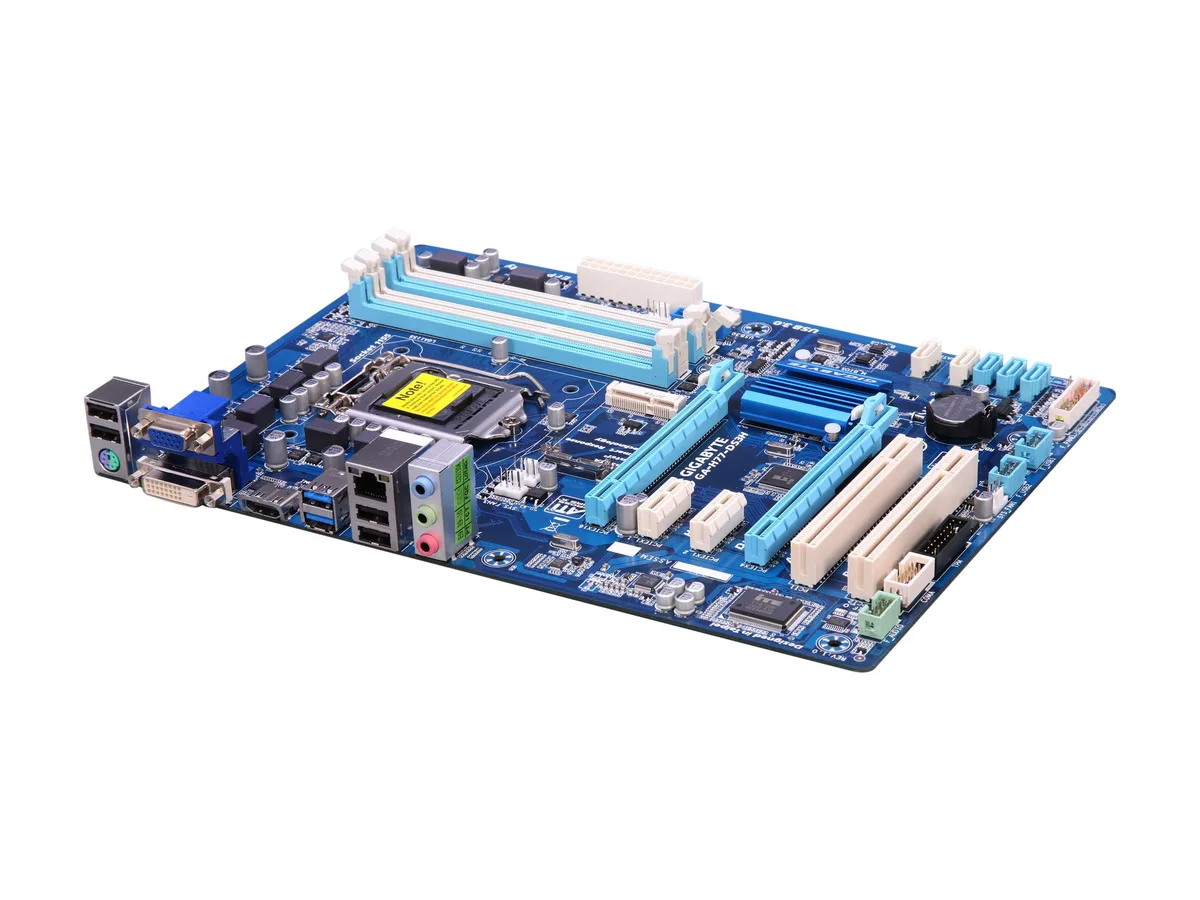 GIGABYTE GIGABYTE GA-H77-DS3H LGA 1155 Intel motherboard DDR3 32GB — photo du produit