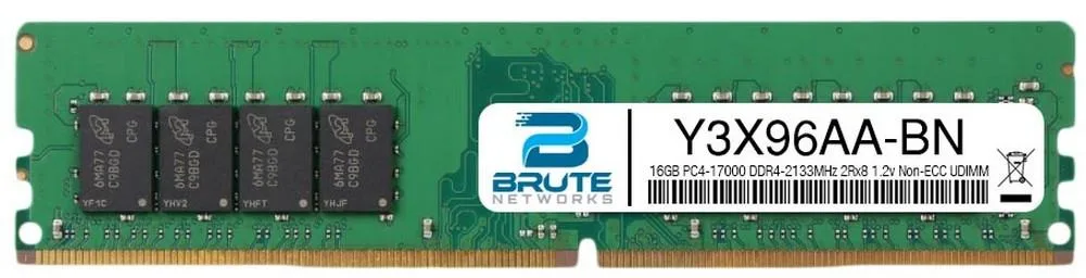 Brute Networks Brute Networks 16GB DDR4-2133 2Rx8 1.2V Non-ECC UDIMM — product photo