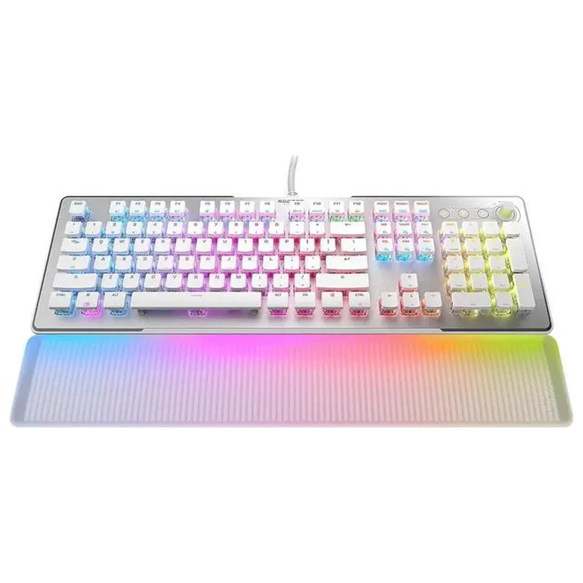 ROCCAT ROCCAT Vulcan II Max gaming keyboard White Titan II linear optical switches — fotografia produktu
