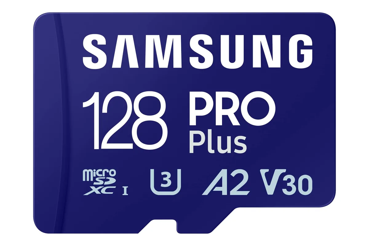 SAMSUNG SAMSUNG PRO Plus 128GB microSDXC Memory Card + Adapter — 제품 사진