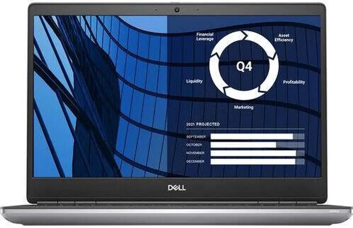 Silver 17.3 inch mobile workstation laptop with backlit keyboard and webcam