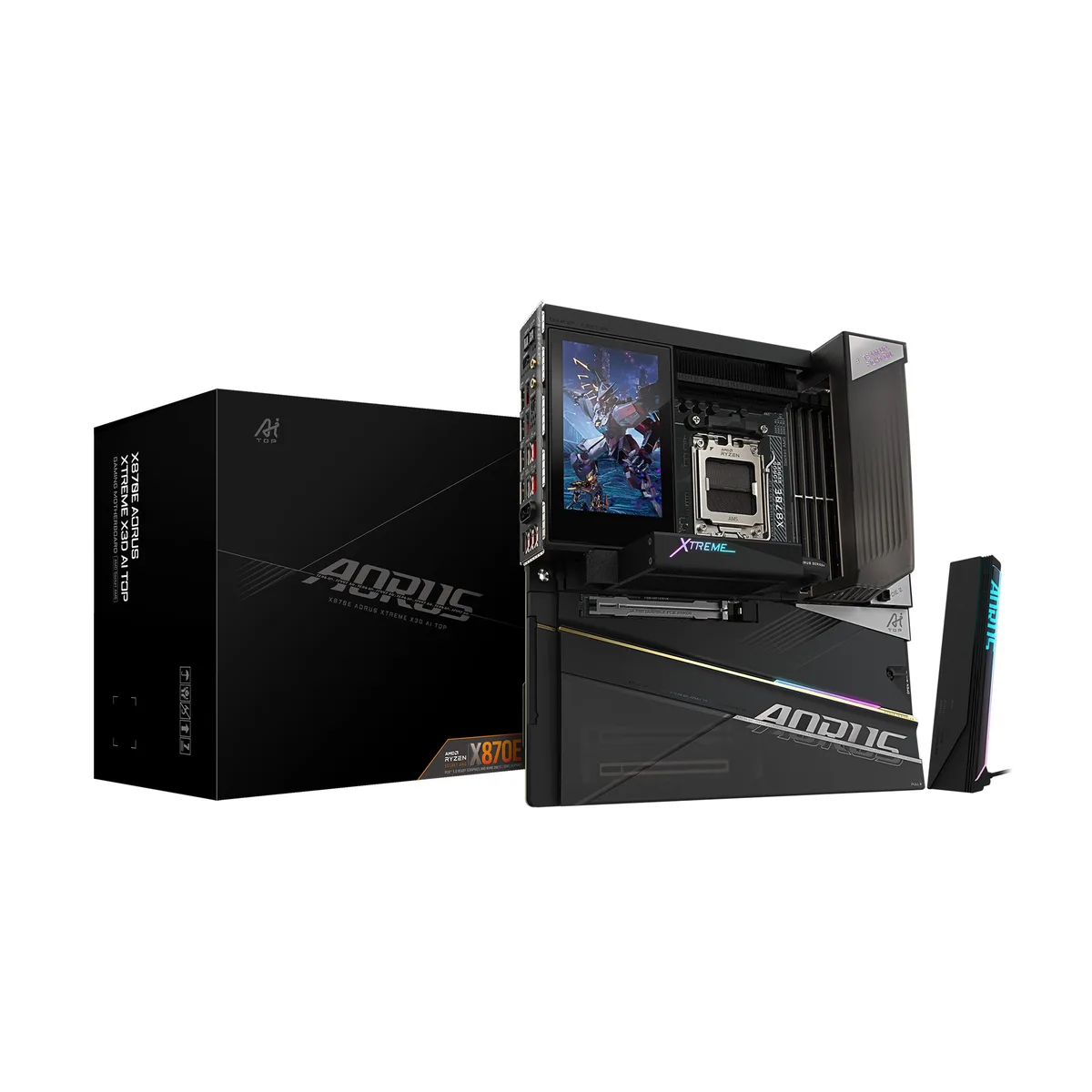 GIGABYTE GIGABYTE X870E AORUS XTREME X3D AI TOP AMD motherboard — foto do produto