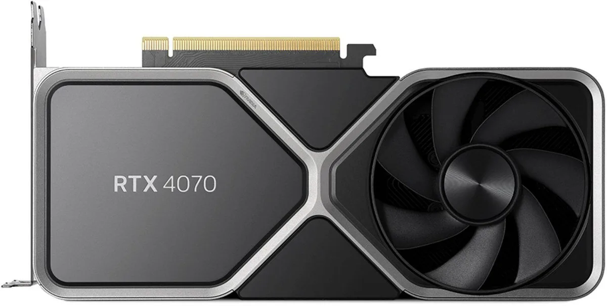NVIDIA NVIDIA GeForce RTX 4070 Founders Edition 900-1G141-2544-000 graphics card — photo du produit