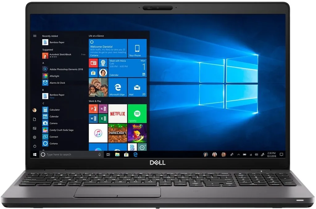 DELL DELL Latitude 15 5501 laptop i7-9850H 32GB 512GB — toote foto