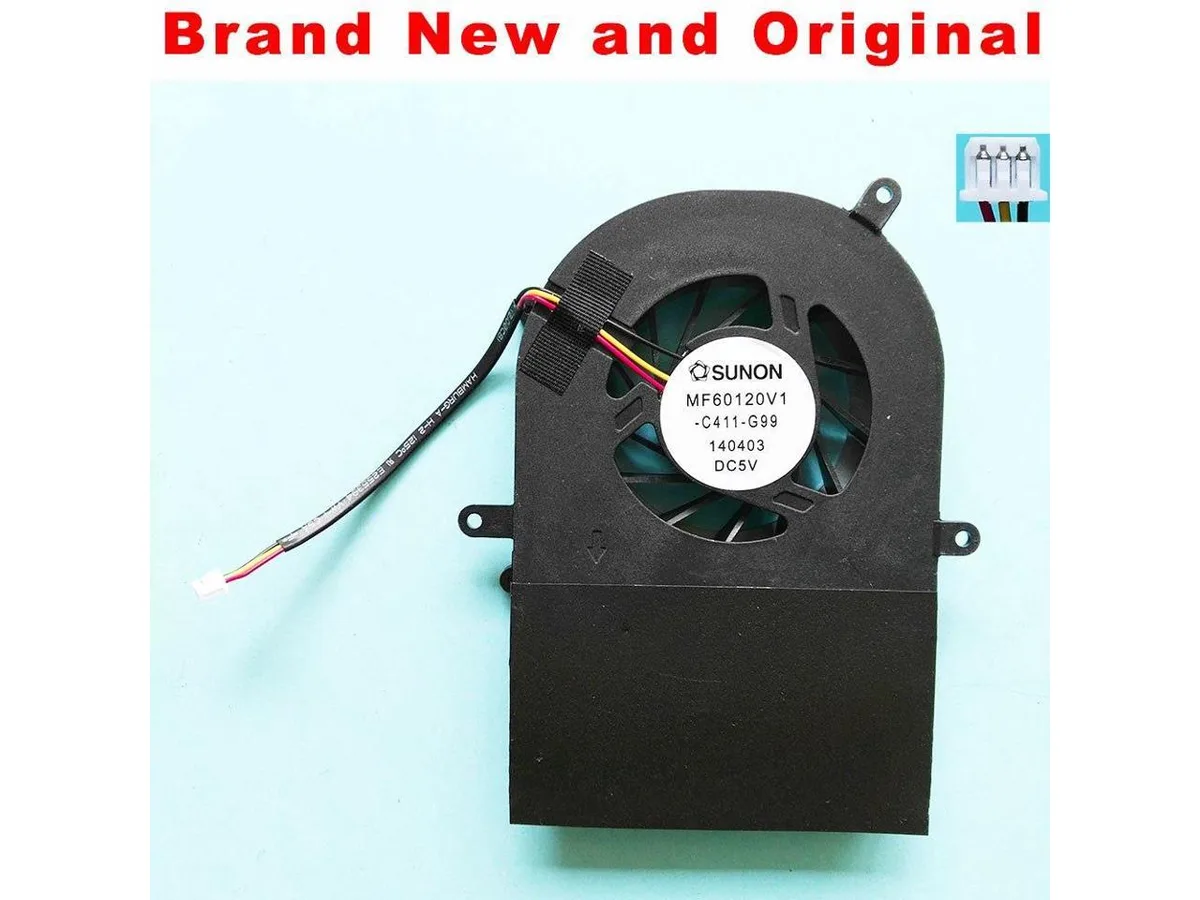 New CPU cooler fan for Sunon MF60120V1-C411-G99