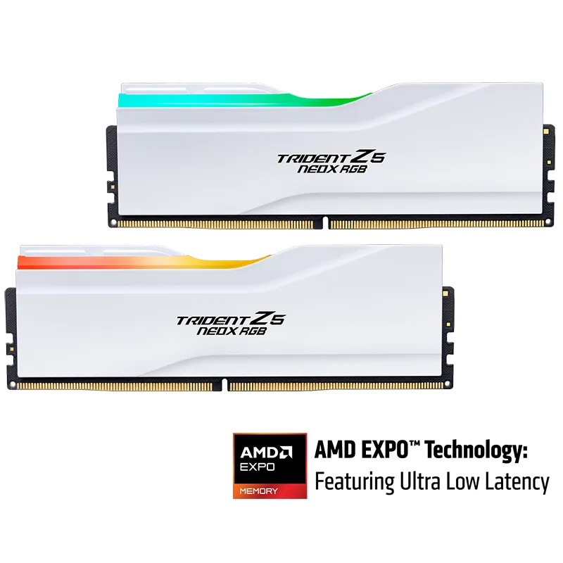 G.SKILL G.SKILL F5-6000A3038F16GX2-TZ5NXRW 32GB DDR5 6000 CL30 desktop RAM — product photo
