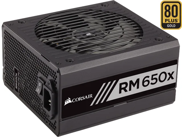 Corsair Corsair RM650X CP-9020091-NA 650W power supply — product photo