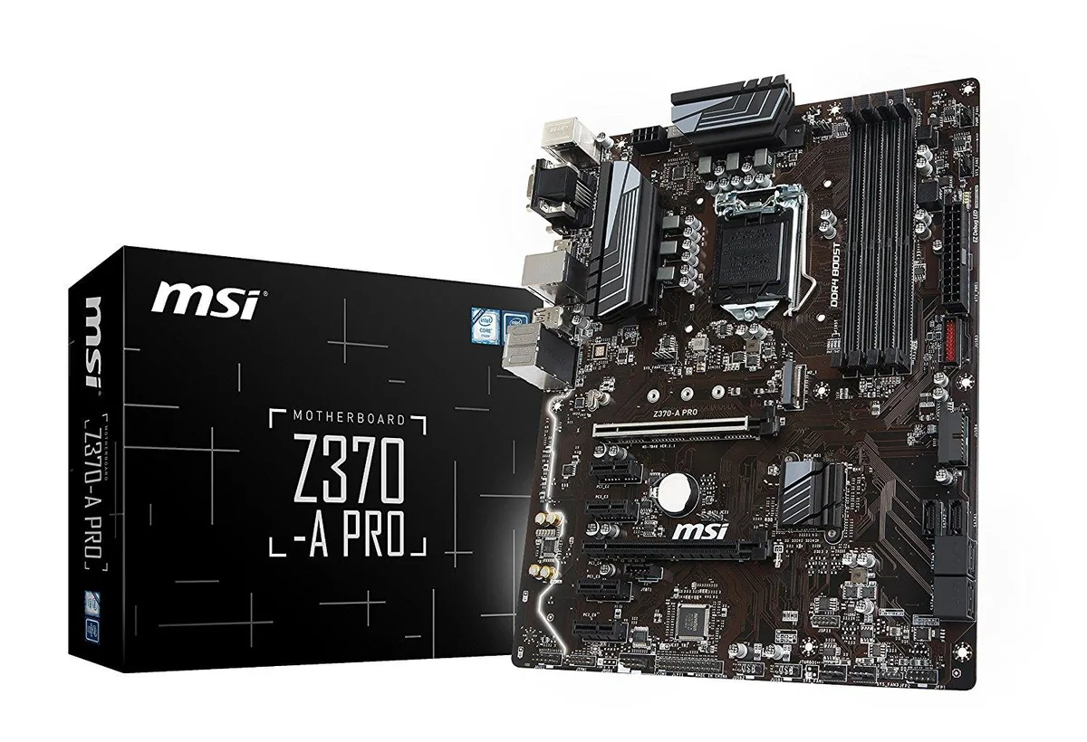 MSI MSI Z370-A PRO Intel motherboard — product photo