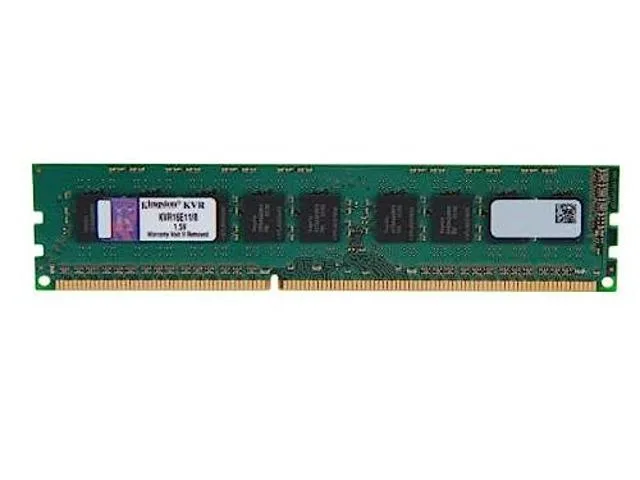 Kingston Technology Corp. Kingston Technology ValueRAM 8GB DDR3 1600MHz ECC CL11 240-Pin DIMM KVR16E11/8 — صورة المنتج