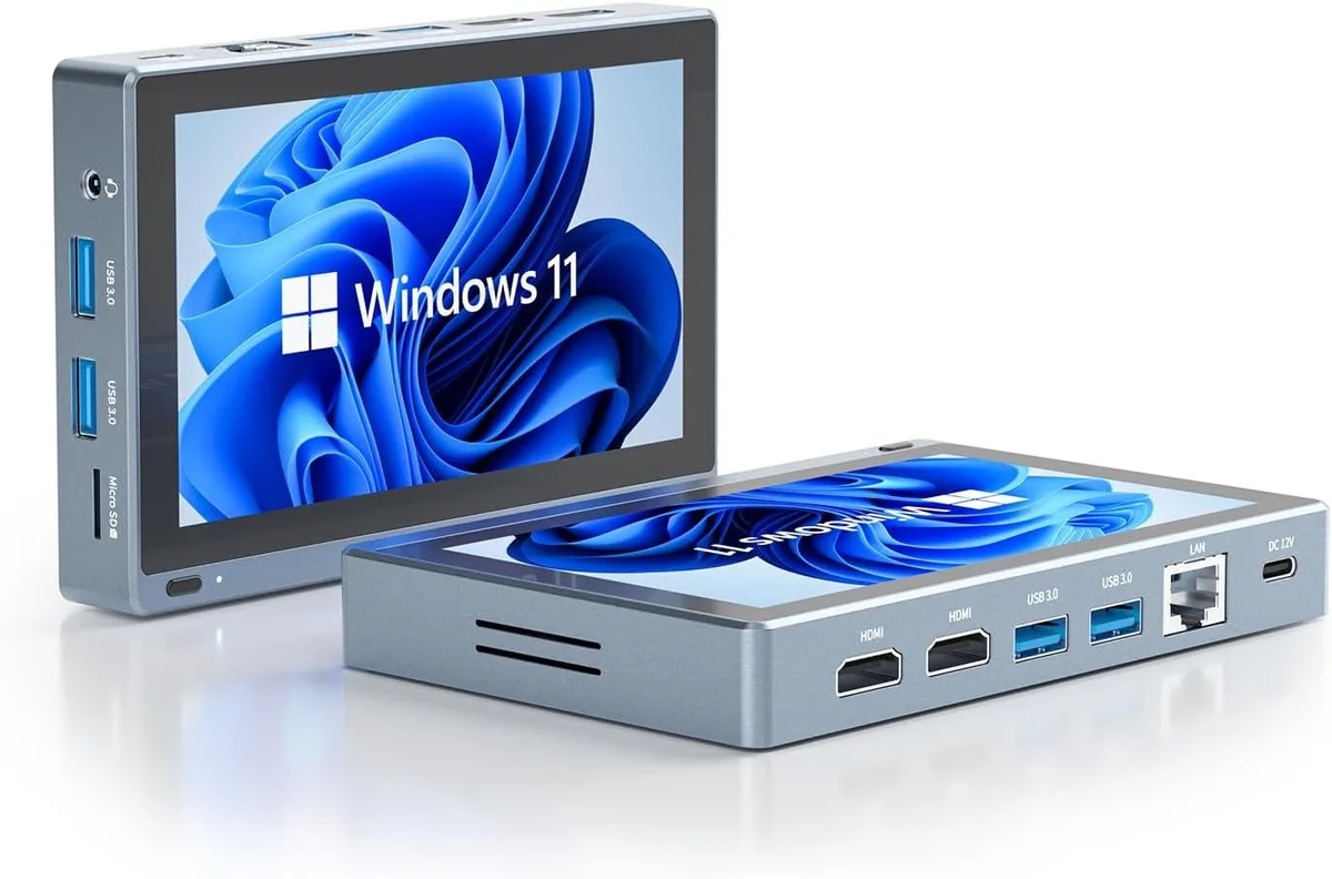 Higole Higole GOLE 1 PRO Mini PC 8GB 128GB Celeron J4125 Windows 11 Pro IPS screen — photo du produit
