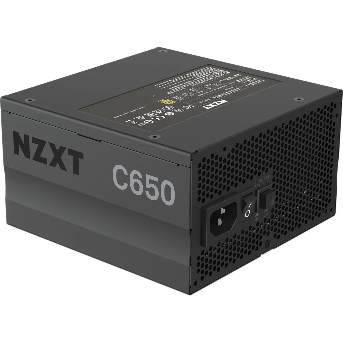 NZXT NZXT PA-6G1BB-US 650 W ATX full-modular power supply — product photo