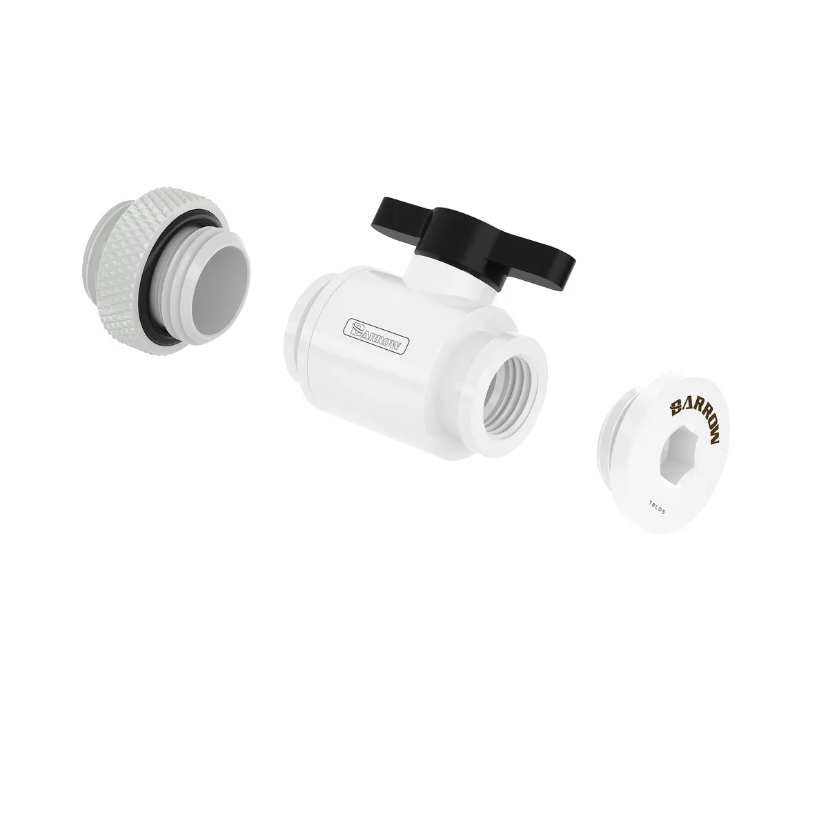 FormulaMod FormulaMod Drain Valve Kit White G1/4 Combo — photo du produit