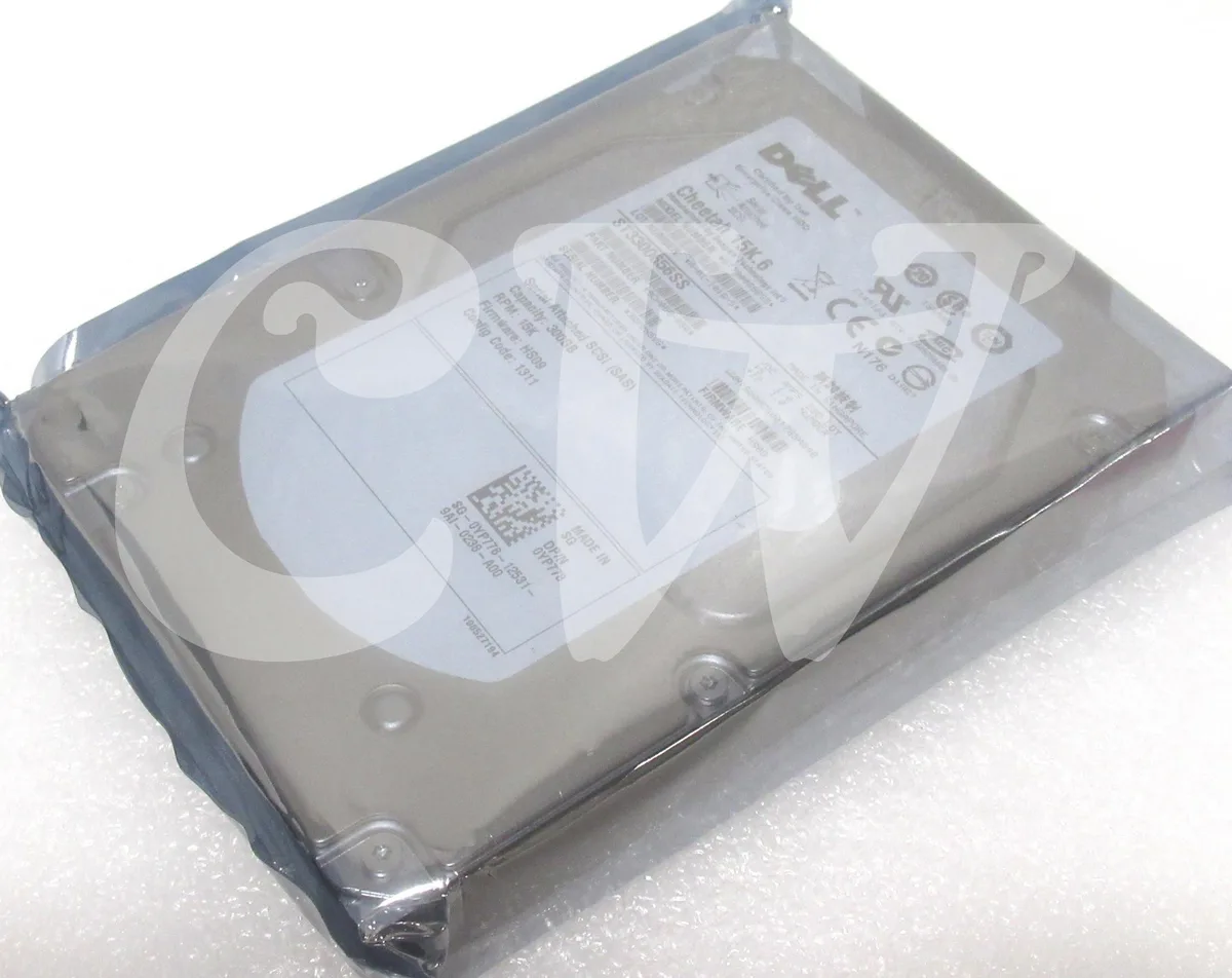 DELL DELL CHEETAH 15K.6 YP778 300GB 15000RPM 3.5" SAS internal hard drive — 商品写真