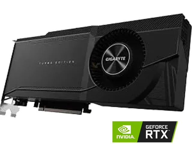 GIGABYTE GIGABYTE GV-N3090TURBO-24GD GeForce RTX 3090 graphics card 24GB — photo du produit