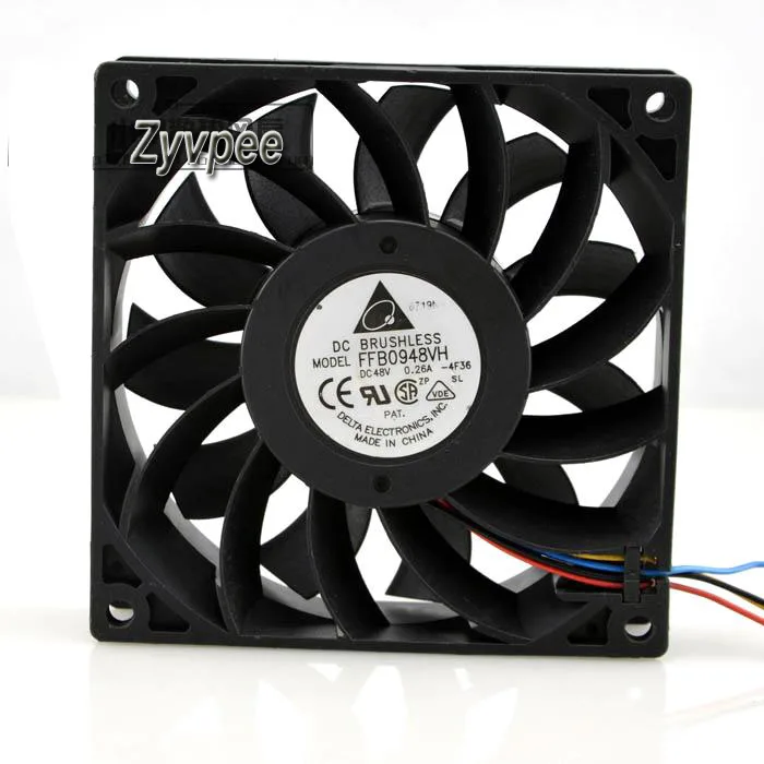 Zyvpee Zyvpee FFB0948VH 92*25mm DC48V 0.26A 3-pin server case fan — صورة المنتج