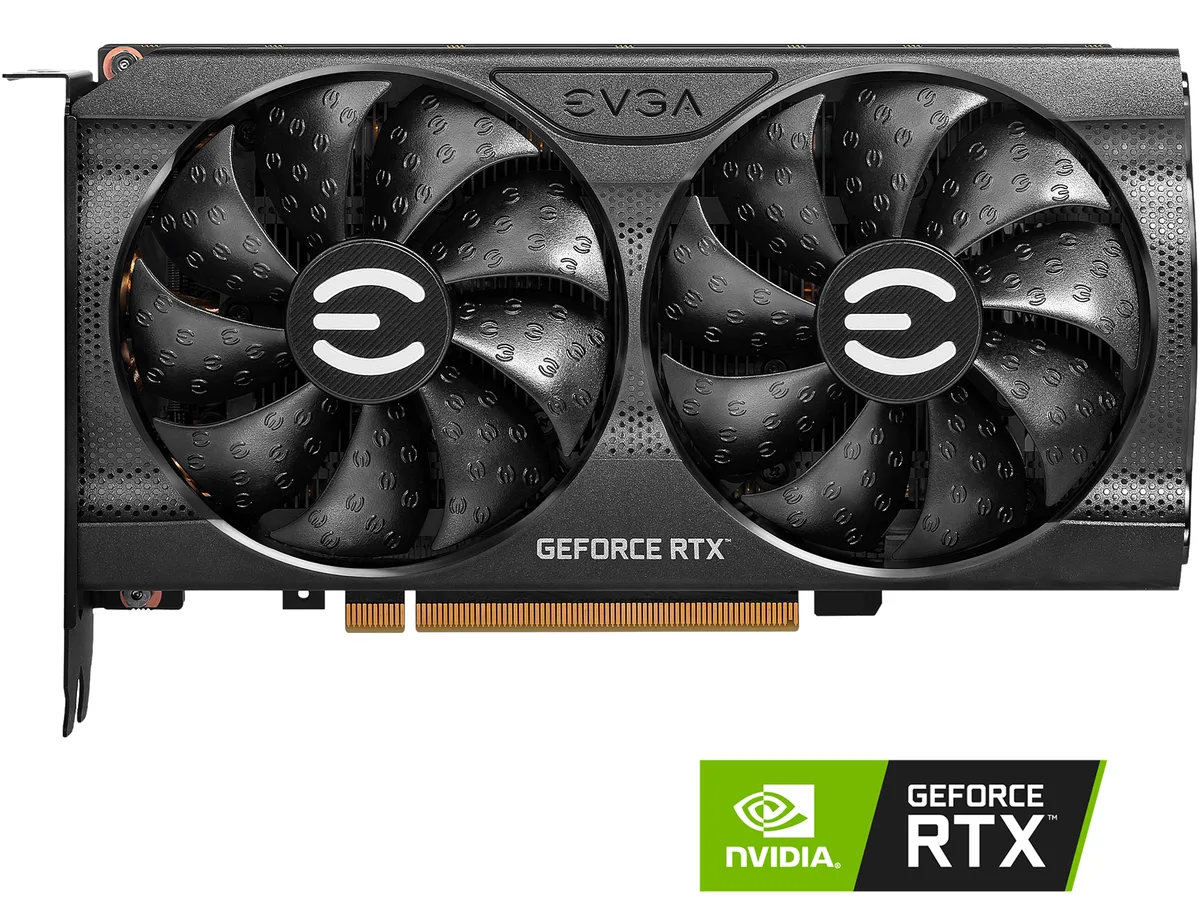 EVGA EVGA GeForce RTX 3050 XC 08G-P5-3553-KR graphics card — photo du produit