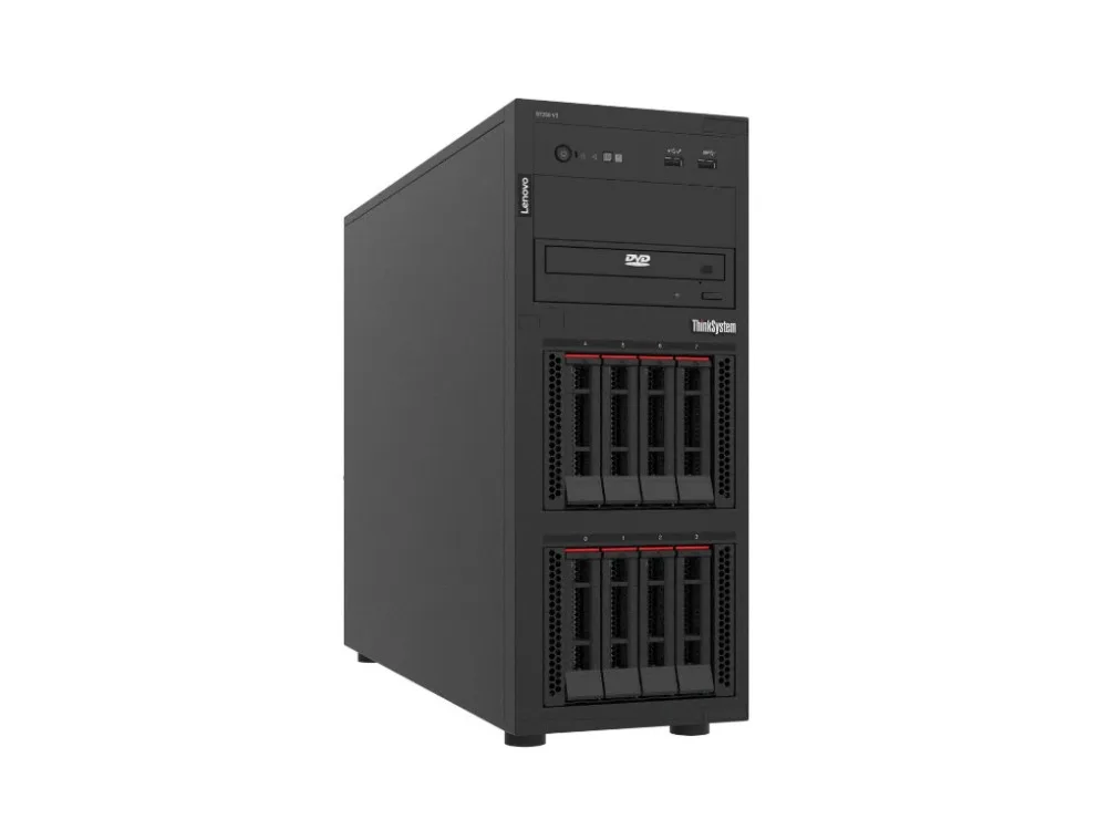 Lenovo Lenovo 7DCEA04VNA ThinkSystem ST250 V3 Xeon 6333P 3.1 GHz 16 GB rack server — produktbilde