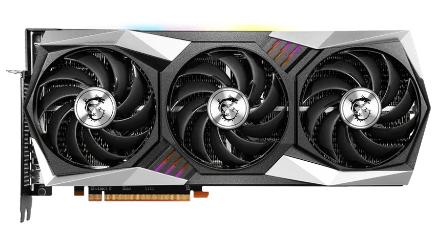 MSI MSI RX 6800 XT Gaming Z Trio 16G graphics card — toote foto