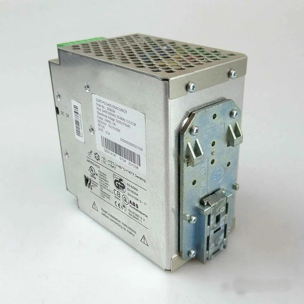 KHACHIMO KHACHIMO QUINT-PS-3X400-500AC/24DC/5 power supply 24VDC/5A — photo du produit